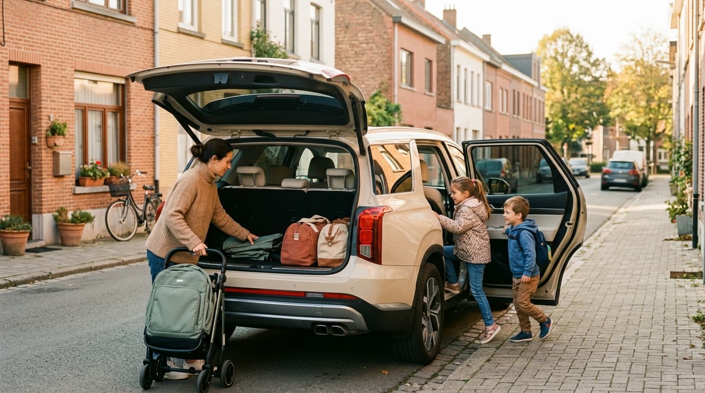 SUV 7 places hybride sans prise : le comparatif belge