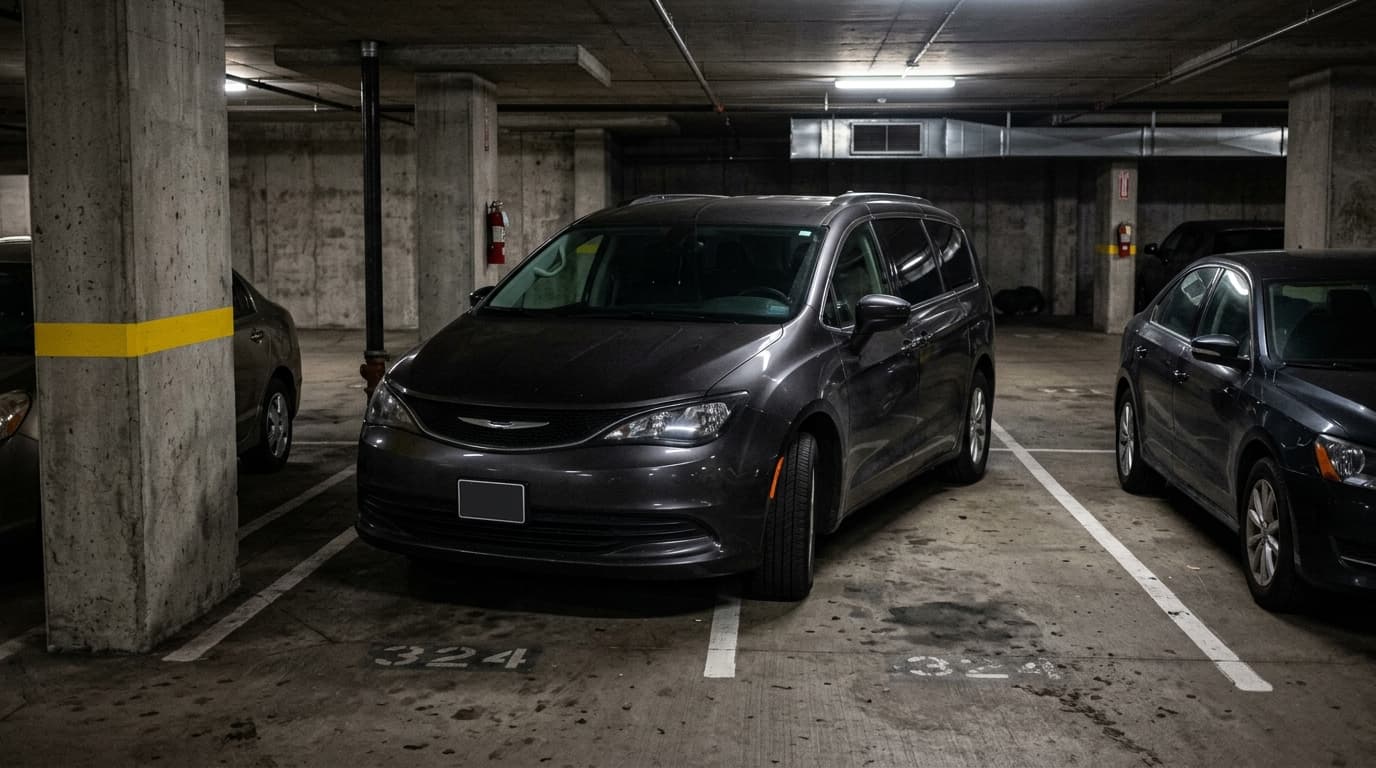 Parking space dimensions: does a 7-seater fit?