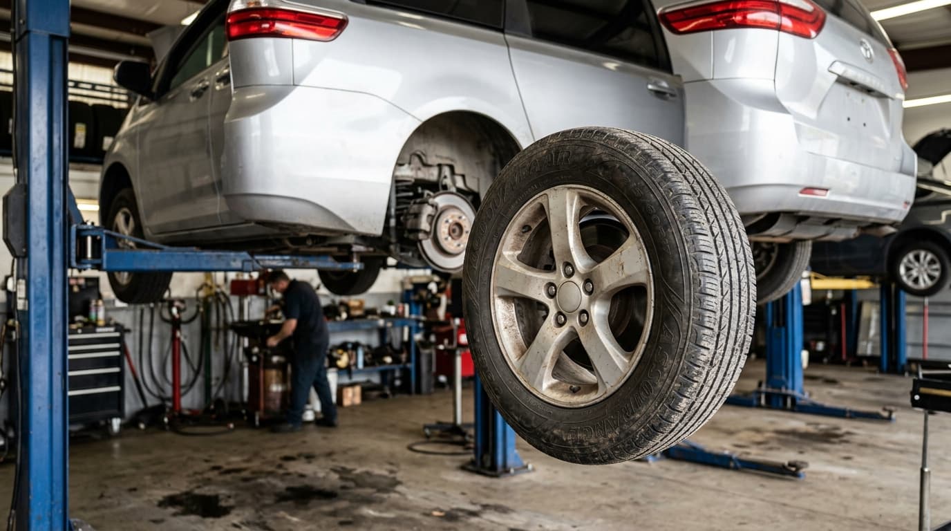 Tyre load index: 3,240 kg on four tyres